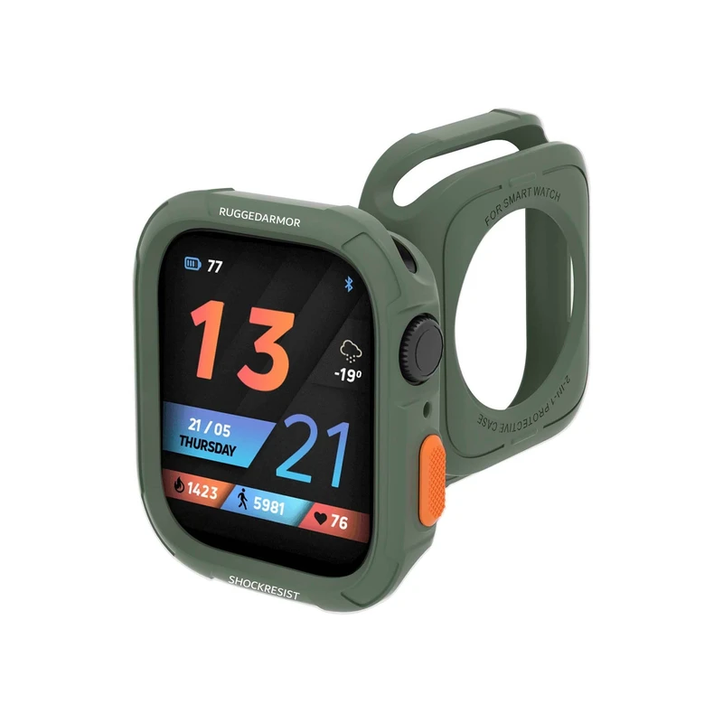 کاور هاپلایت مدل Arm Rugged HL مناسب برای اپل واچ سری SE2021/7/8/9 سایز 41 میلیمتری