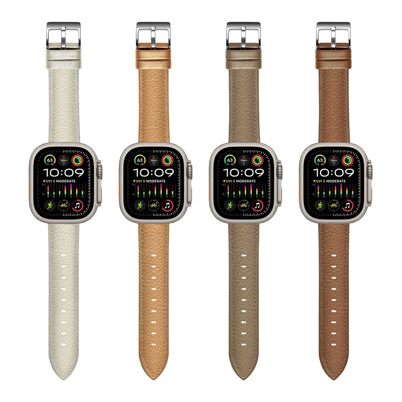 بند هاپلایت مدل Classic Leather HL مناسب برای اپل واچ Ultra / Ultra 2 49mm