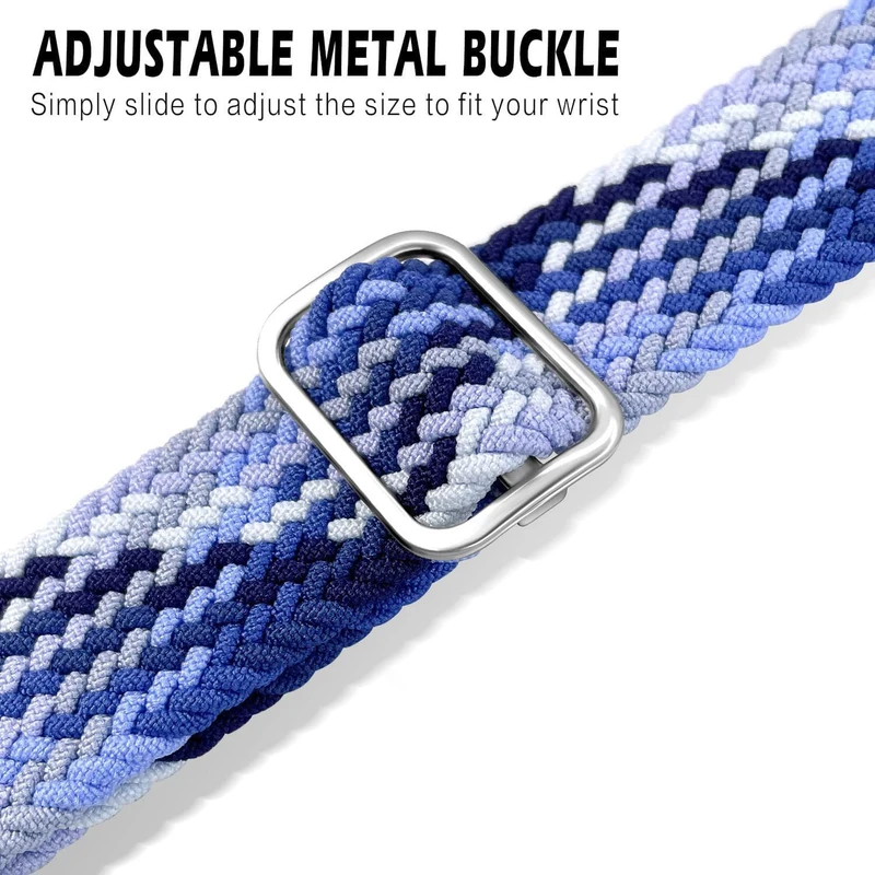 بند هاپلایت مدل Mixed Braided Solo HL TW مناسب برای ساعت هوشمند ایمیکی SF1 / SF1E / SE1 / ST1