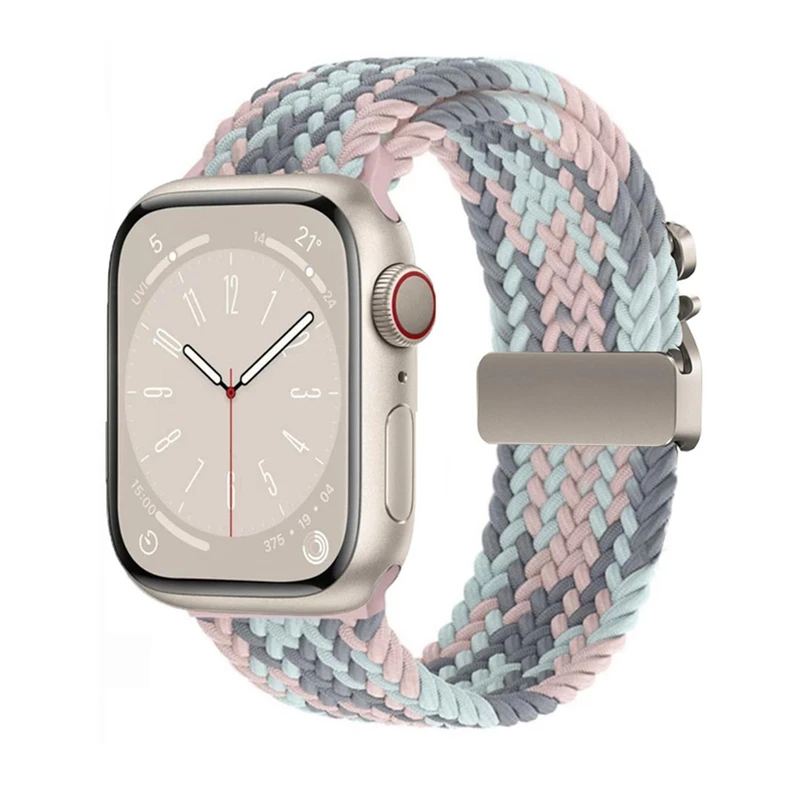 بند ساعت آکوآرا مدل Woven Parachute مناسب برای اپل واچ 49 mm سری Ultra
