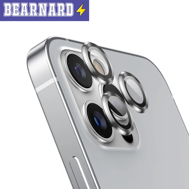 محافظ لنز دوربین برنارد مدل Ring Metal مناسب برای گوشی موبایل اپل Iphone 13 Pro / 13 Pro Max