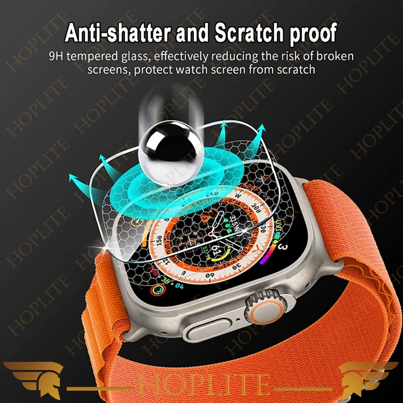 محافظ صفحه نمایش شیشه‌ای هاپلایت مدل SH-HL مناسب برای ساعت هوشمند الترا T1000 Ultra 49mm