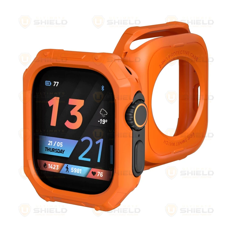 کاور آلتیمیت شیلد مدل Hexa Armor مناسب برای اپل واچ 49 mm سری Ultra