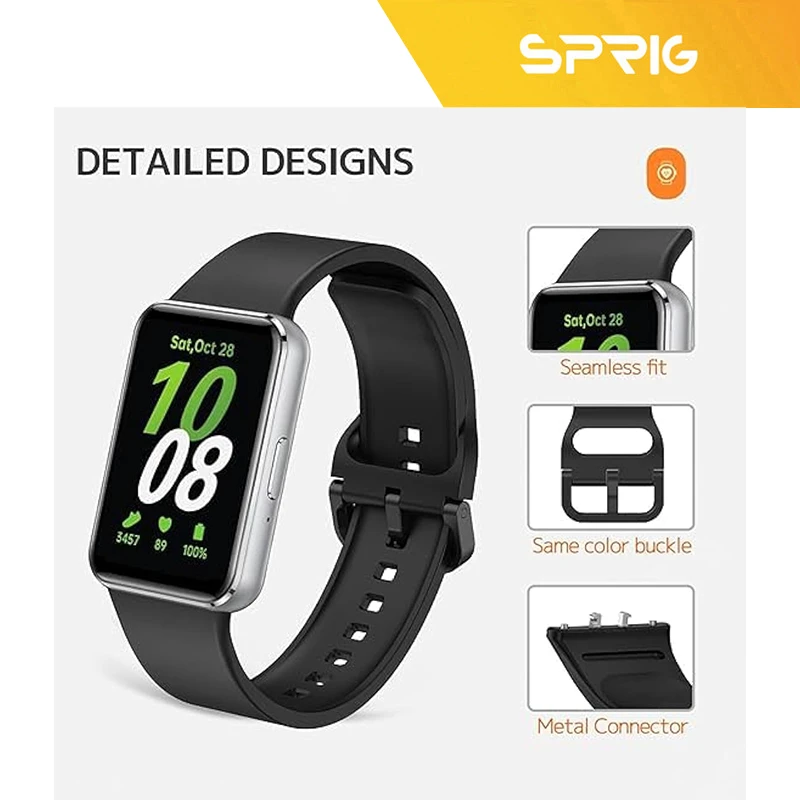 بند اسپریگ مدل Special SGK مناسب برای ساعت هوشمند سامسونگ Galaxy Fit 3 30mm