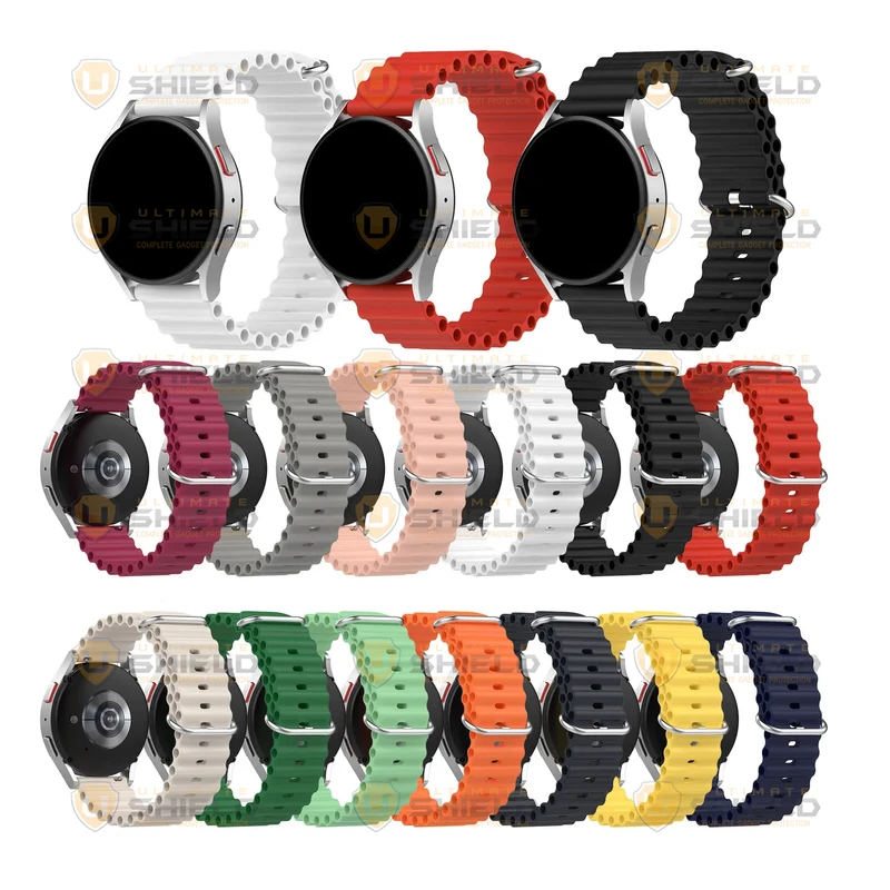 بند آلتیمیت شیلد مدل Ocean TW مناسب برای ساعت هوشمند گلوریمی GX Sport 22mm