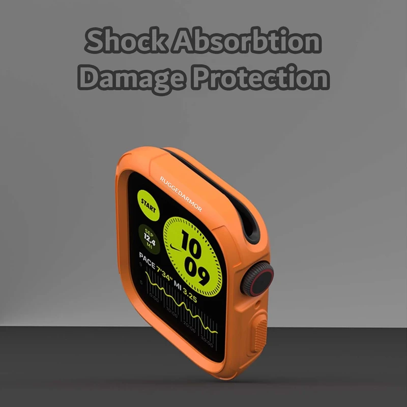 کاور هاپلایت مدل Arm Rugged HL مناسب برای اپل واچ سری SE2021/7/8/9 سایز 41 میلیمتری