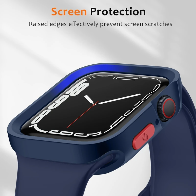 بند آلتیمیت شیلد مدل Hyper Defender مناسب برای اپل واچ 44 mm سری 6 به همراه کاور