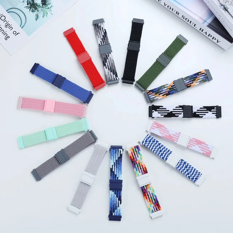 بند پلاس مدل Braided Magnet PL مناسب برای ساعت هوشمند سامسونگ Galaxy Watch 4/5/6/7/FE سایز 40/43/44/46/47 میلی متری