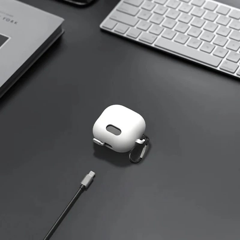 کاور هاپلایت مدل Silicone HL مناسب برای کیس هدفون بیسیم انکر Soundcore Liberty 4 NC