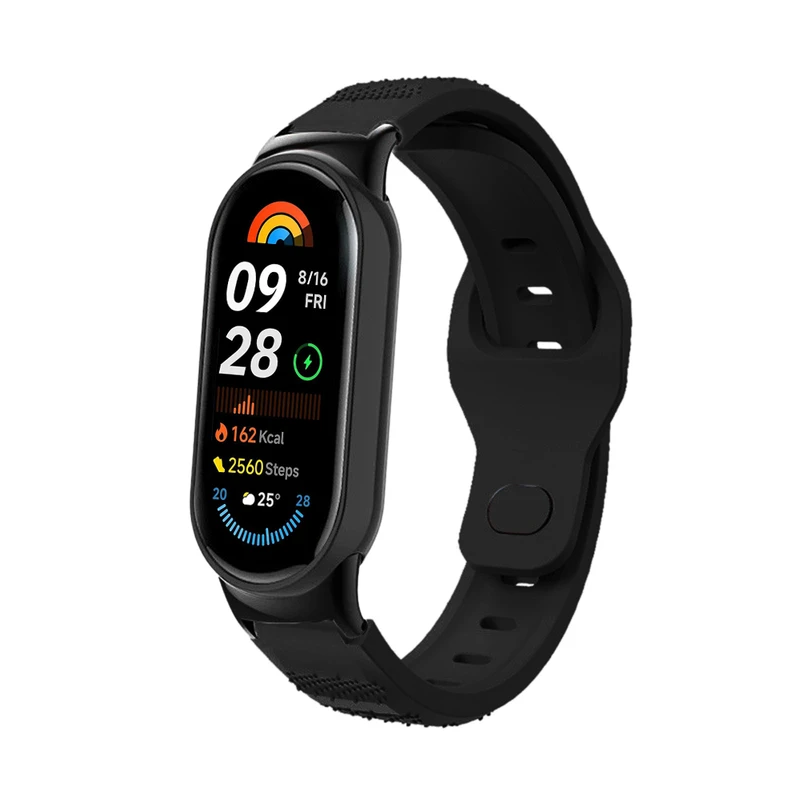 بند آکوآرا مدل Hawkul-02 Set مناسب برای مچ بند هوشمند شیائومی Mi Band 10 مجموعه چهار عددی