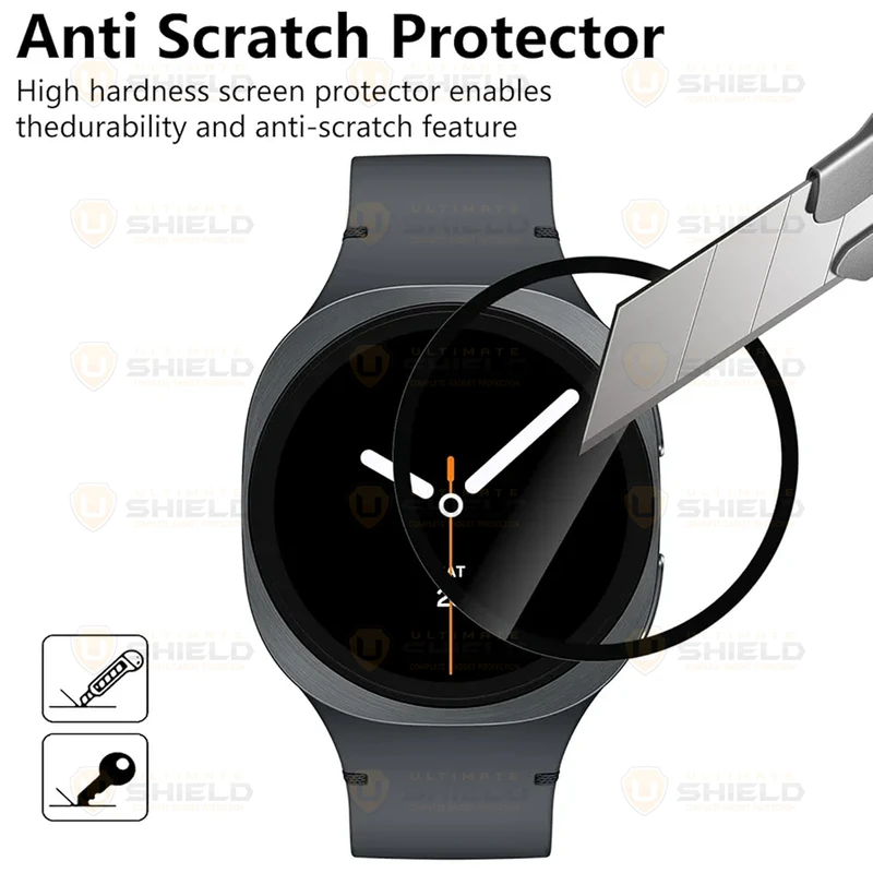 محافظ صفحه نمایش آلتیمیت شیلد مدل Nano Pmma مناسب برای ساعت هوشمند سامسونگ Galaxy Watch 8 40mm