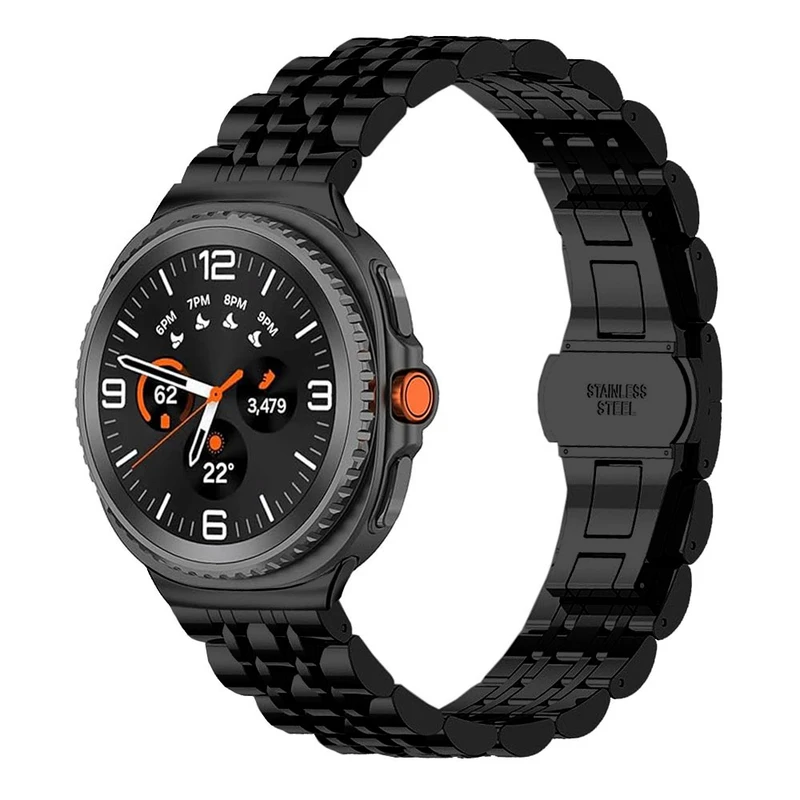 بند آکوآرا مدل 7Bead مناسب برای ساعت هوشمند سامسونگ Galaxy Watch 8 Classic 46mm