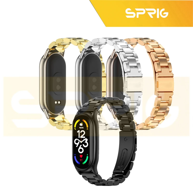 بند اسپریگ مدل 3Bead مناسب برای ساعت هوشمند شیائومی Mi Band 10