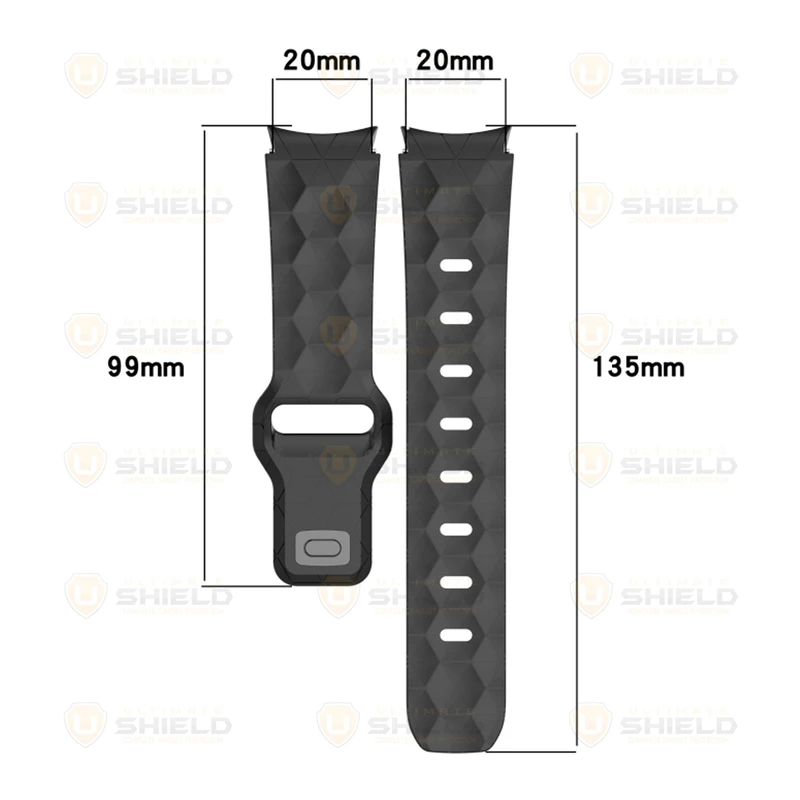 بند آلتیمیت شیلد مدل Ball Band Arc Mix مناسب برای ساعت هوشمند سامسونگ Galaxy Watch 5 40mm / Watch 5 44mm / Watch 5 Pro 45mm