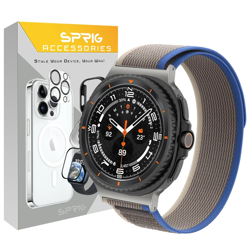 بند اسپریگ مدل Trail Loop W8 مناسب برای ساعت هوشمند سامسونگ Galaxy Watch 8 40mm / 8 44mm