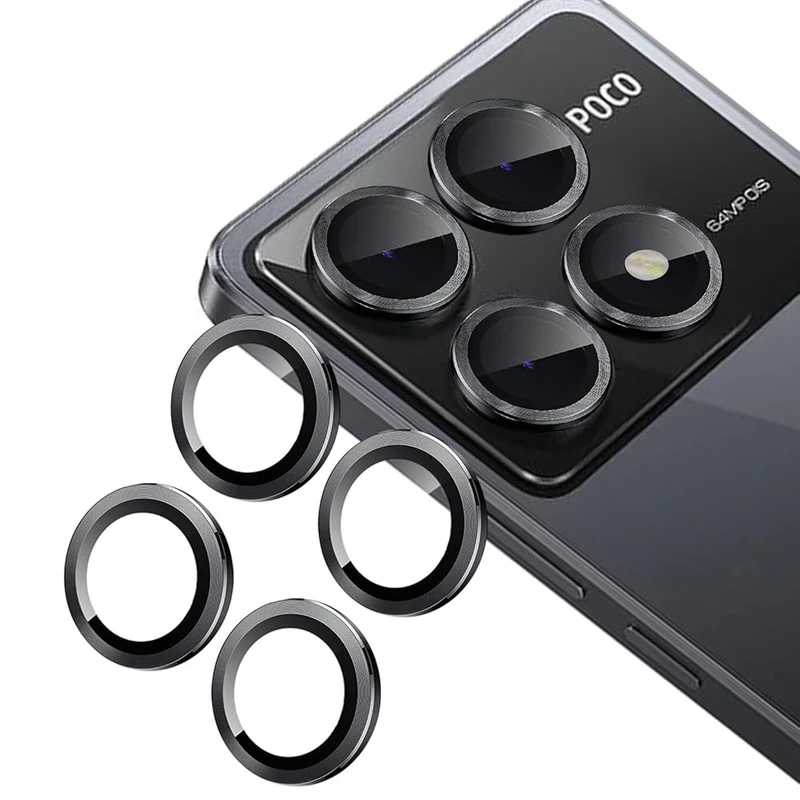 محافظ لنز دوربین هاپلایت مدل Ring Protector HL مناسب برای گوشی موبایل شیائومی Poco X6 Pro
