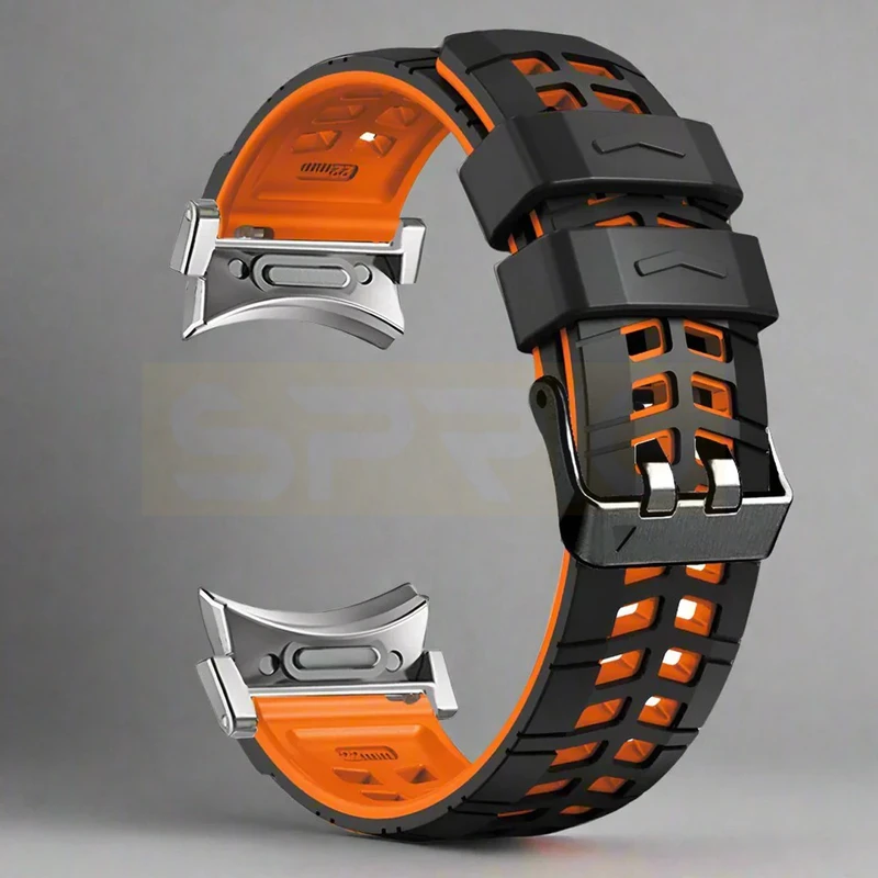 بند اسپریگ مدل Rebit Silicone ORG مناسب برای ساعت هوشمند سامسونگ Galaxy Watch 4/5/6/7/FE 40/43/44/46/47mm