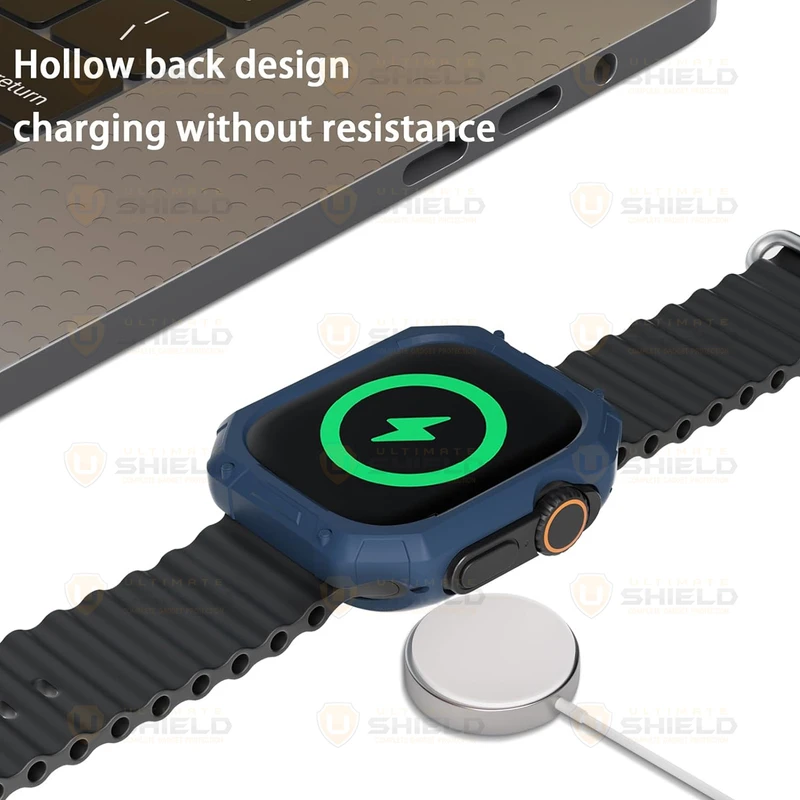 کاور آلتیمیت شیلد مدل Hexa Armor مناسب برای اپل واچ 49 mm سری Ultra 2