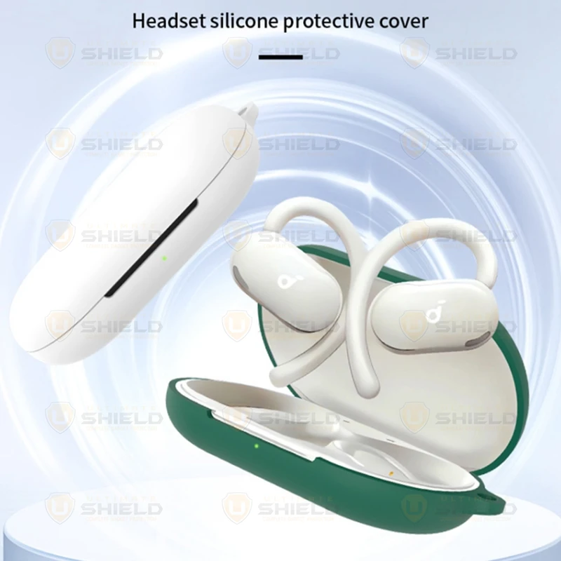 کاور آلتیمیت شیلد مدل Silicone UL مناسب برای کیس هدفون بی‌سیم انکر Soundcore V20i