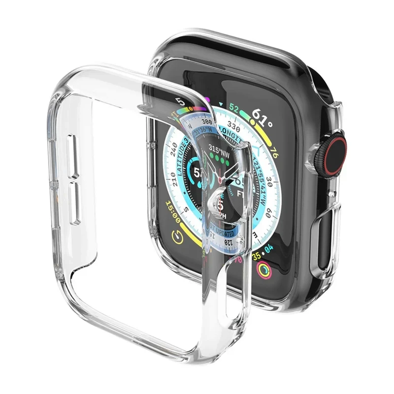 کاور هاپلایت مدل PC Guard HL مناسب برای اپل واچ Series SE 2022 Aluminum Case 44mm / SE 2021 Aluminum Case 44mm / Series 5 44mm / Series 6 44mm / SE 44mm
