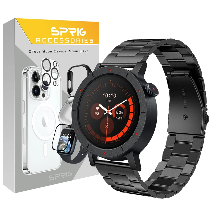 بند اسپریگ مدل 3Bead TW مناسب برای ساعت هوشمند ناتینگ سایز mm 22 سری CMF Watch Pro 3