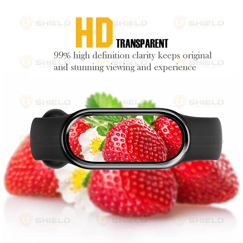 محافظ صفحه نمایش نانو آلتیمیت شیلد مدل Pmma-UL مناسب برای ساعت هوشمند شیائومی Mi band 10 بسته دو عددی