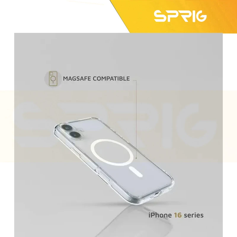 کاور اسپریگ مدل CB-Magsafe مناسب برای گوشی موبایل اپل Iphone 17 به همراه محافظ صفحه نمایش