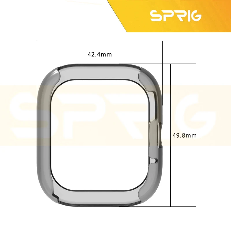 کاور اسپریگ مدل Transparent Colors مناسب برای ساعت هوشمند شیائومی Redmi Watch 5