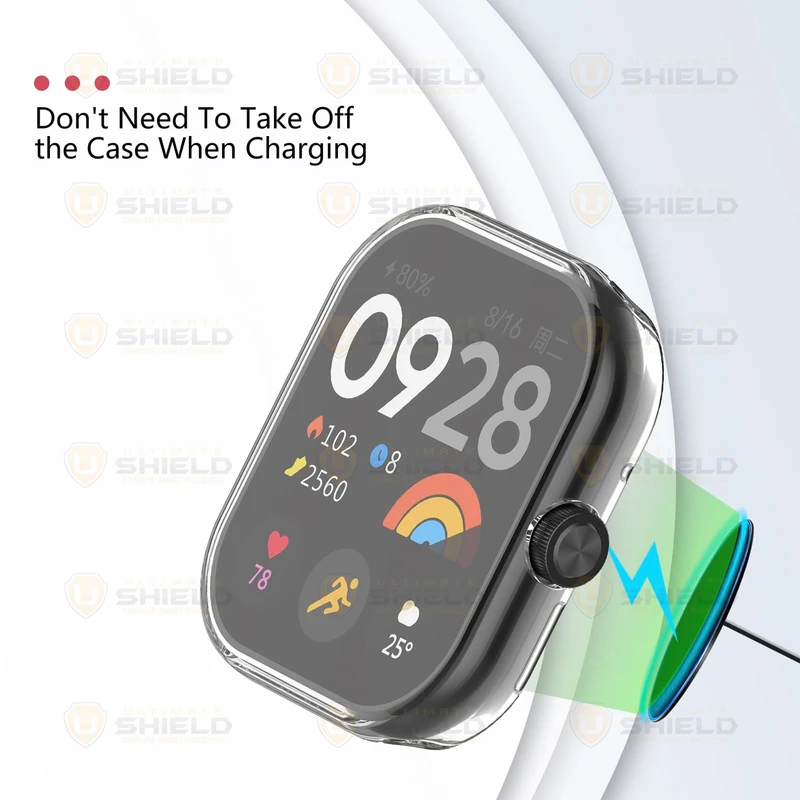 بند آلتیمیت شیلد مدل Special Jelly GRD CL مناسب برای ساعت هوشمند شیائومی Redmi watch 5 به همراه کاور