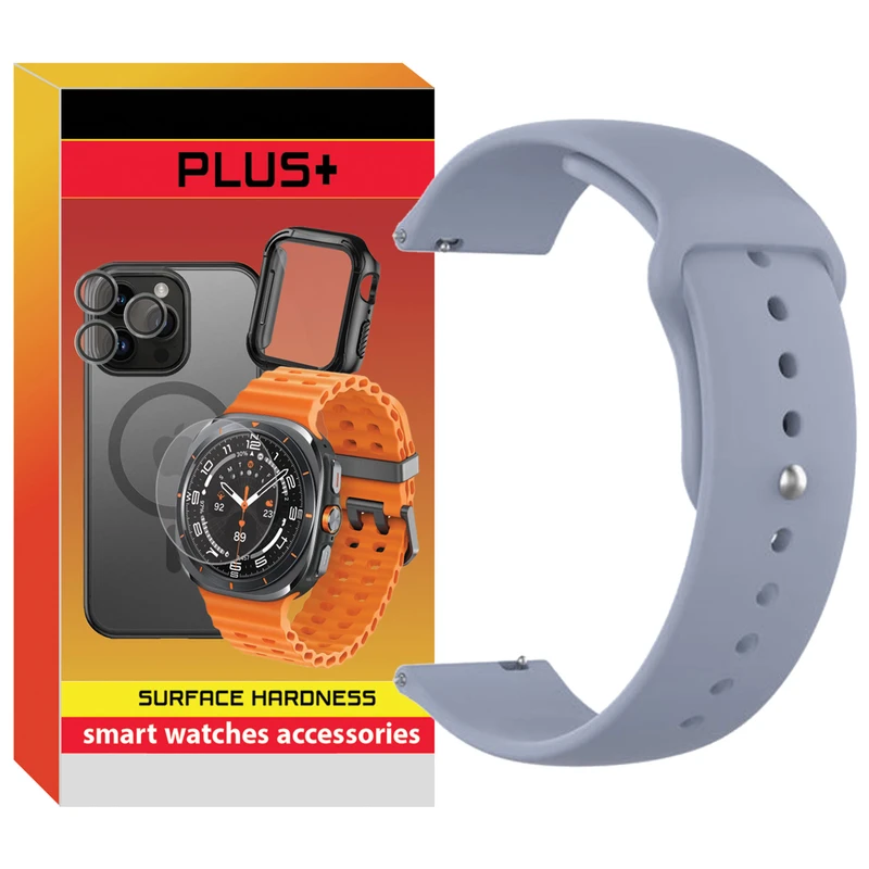 بند پلاس مدل Silicone PL مناسب برای ساعت هوشمند گارمین Vivomove / Style / Vivomove 3 / Forerunner 645 / 245