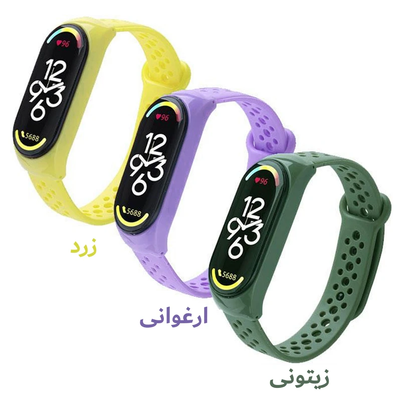 بند هاپلایت مدل H Guard Strap HL مناسب برای ساعت هوشمند شیائومی Mi band 7