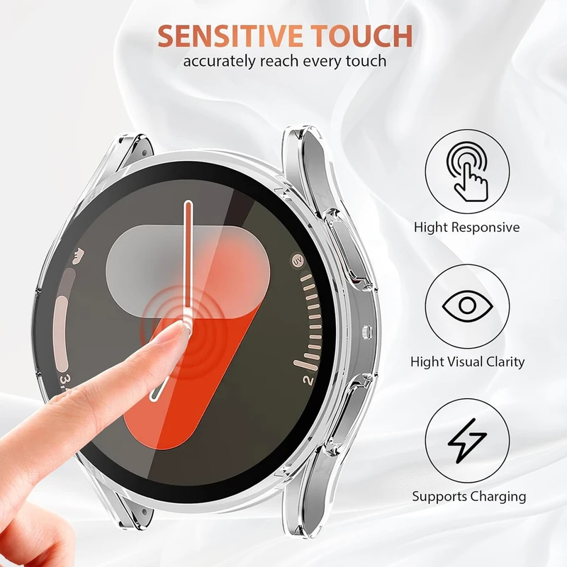 کاور هاپلایت مدل Soft TPU HL مناسب برای ساعت هوشمند سامسونگ Galaxy Watch 7 40mm
