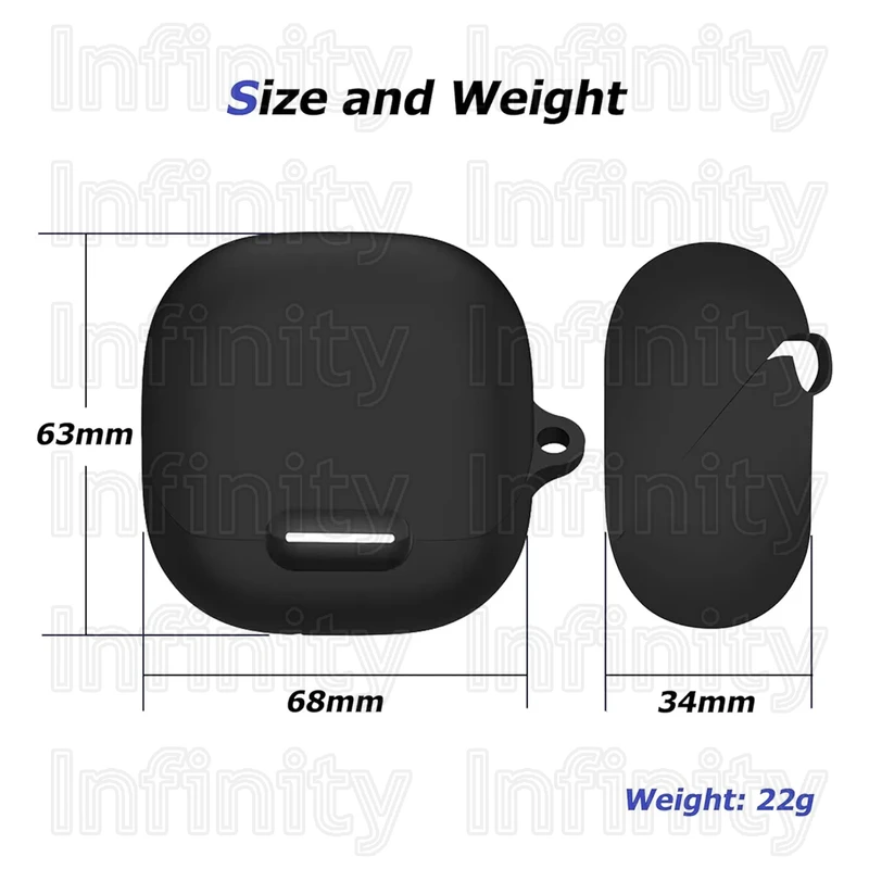 کاور اینفینیتی مدل Silicone-IN مناسب برای کیس هدفون بی سیم انکر Liberty 4 NC