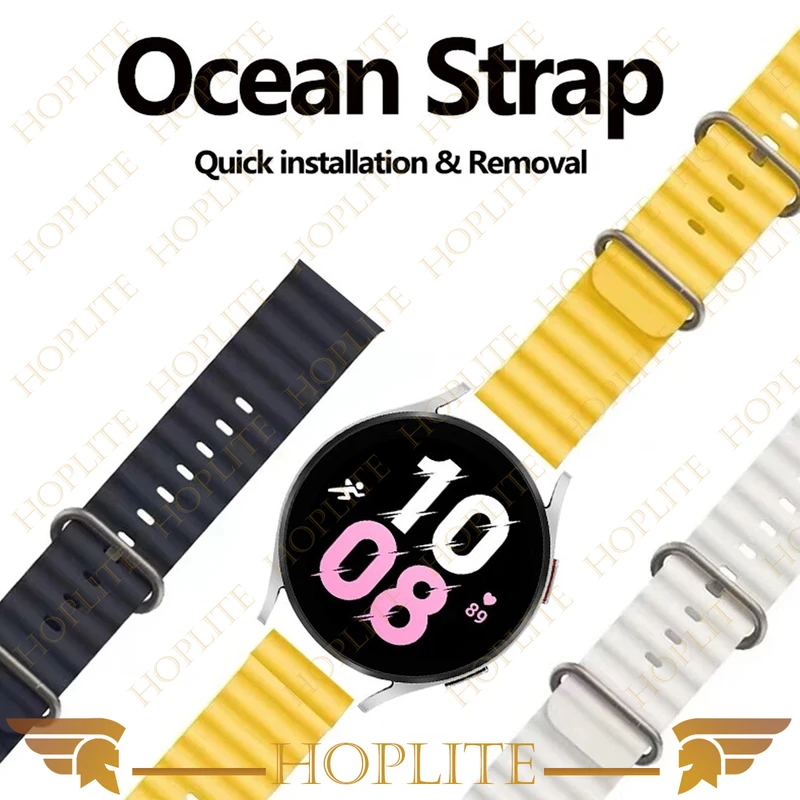 بند هاپلایت مدل Ocean-TW-HL مناسب برای ساعت هوشمند سامسونگ Galaxy Watch 3 45mm