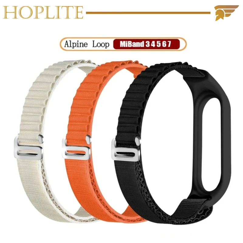 بند هاپلایت مدل Alpine HL مناسب برای ساعت هوشمند شیائومی Mi Band 3/4/5/6/7