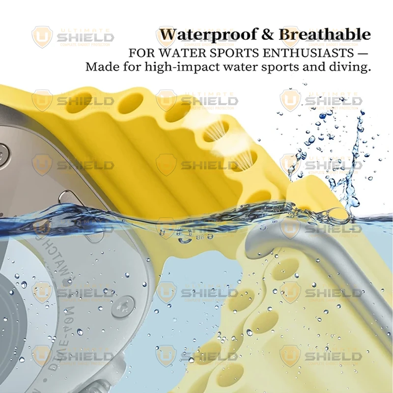 بند آلتیمیت شیلد مدل Ocean TW مناسب برای ساعت هوشمند ناتینگ CMF Watch 3 Pro 22mm