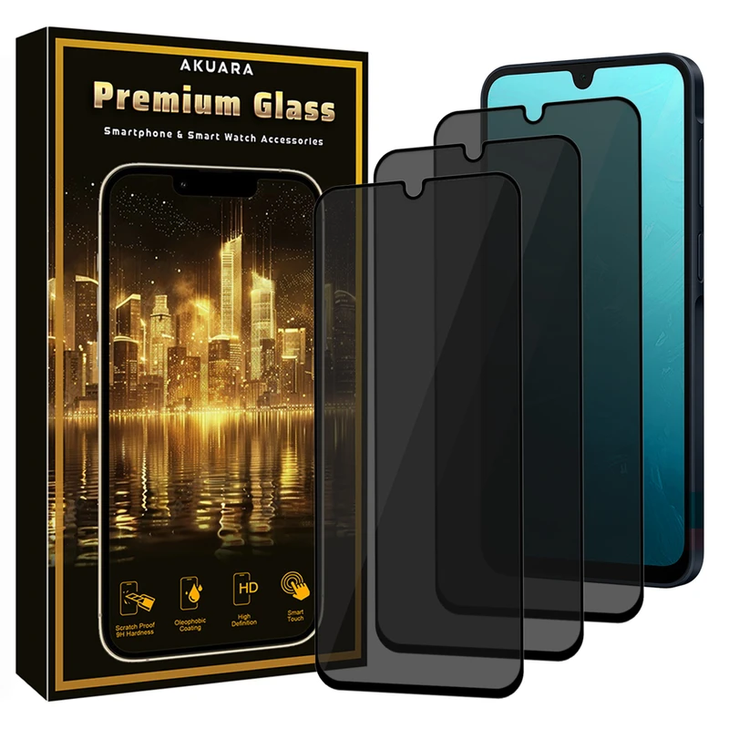 محافظ صفحه نمایش آکوآرا مدل Premium PRV3 مناسب برای گوشی موبایل شیائومی Poco C71 بسته سه عددی