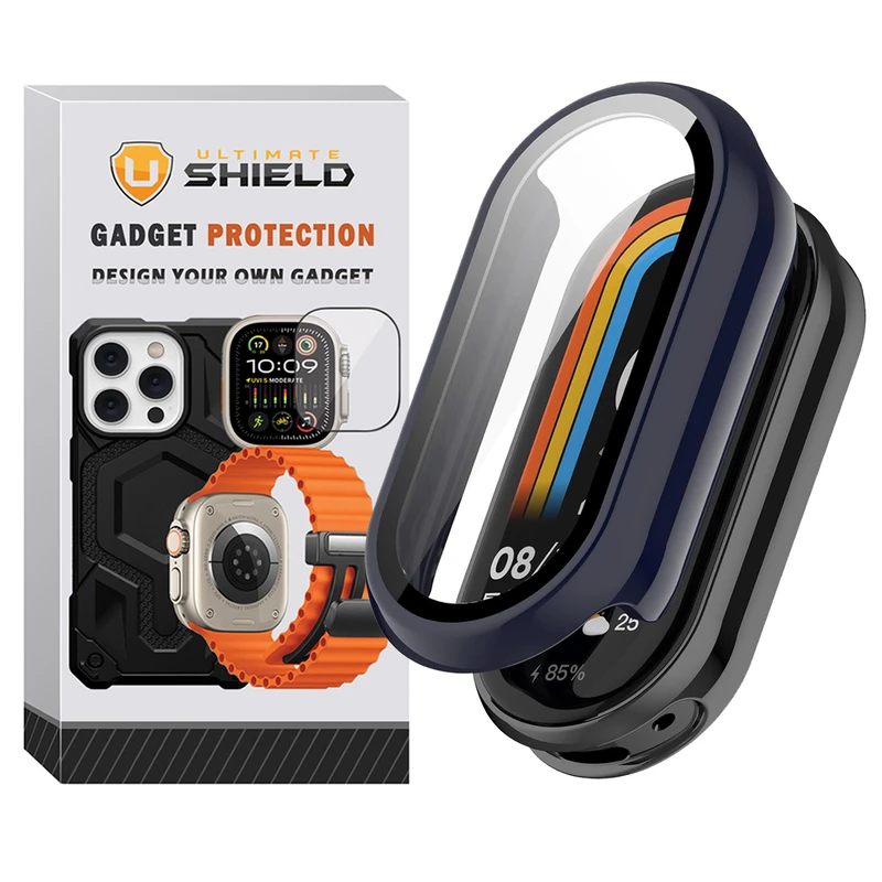 کاور آلتیمیت شیلد مدل Hard PC مناسب برای ساعت هوشمند شیائومی Mi band 9 12mm