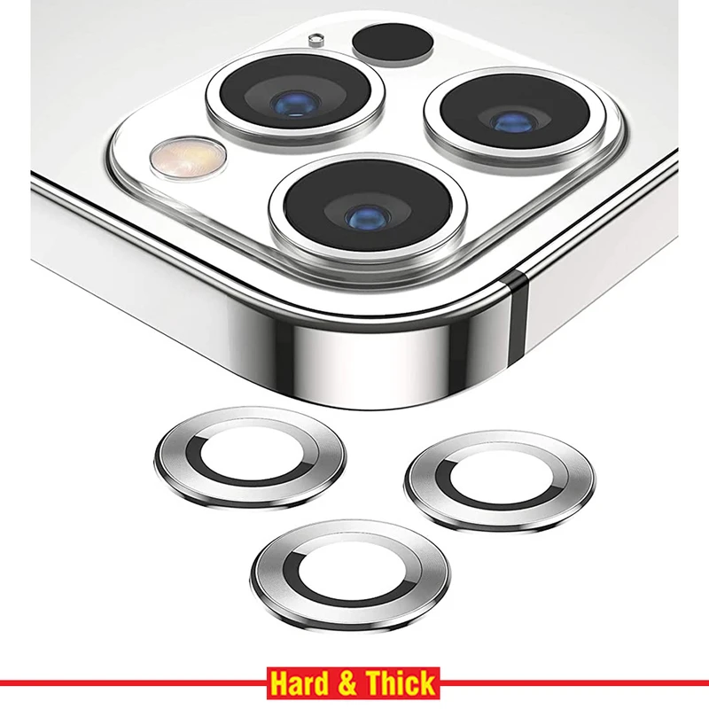 محافظ لنز دوربین هارد اند تیک مدل Ring Metal مناسب برای گوشی موبایل اپل Iphone 13 Pro / 13 Pro Max