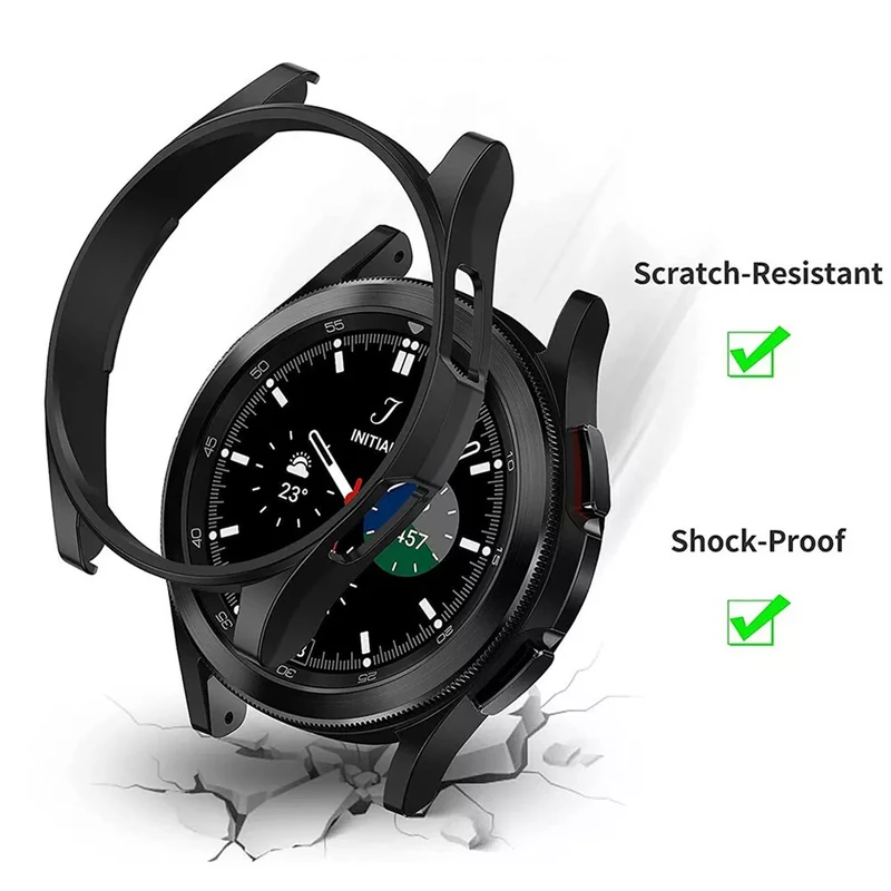 بند هاپلایت مدل 3Bead-GRD HL مناسب برای ساعت هوشمند سامسونگ Galaxy Watch 4 Classic 46mm به همراه کاور