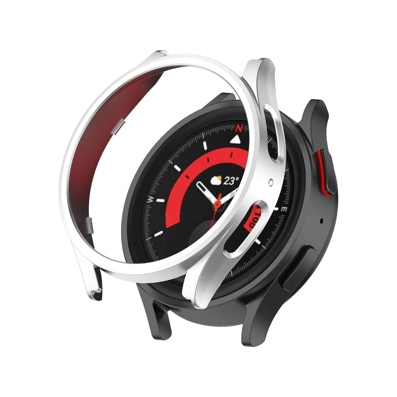بند هاپلایت مدل 3Bead-GRD HL مناسب برای ساعت هوشمند سامسونگ Galaxy Watch 5 Pro 45mm به همراه کاور