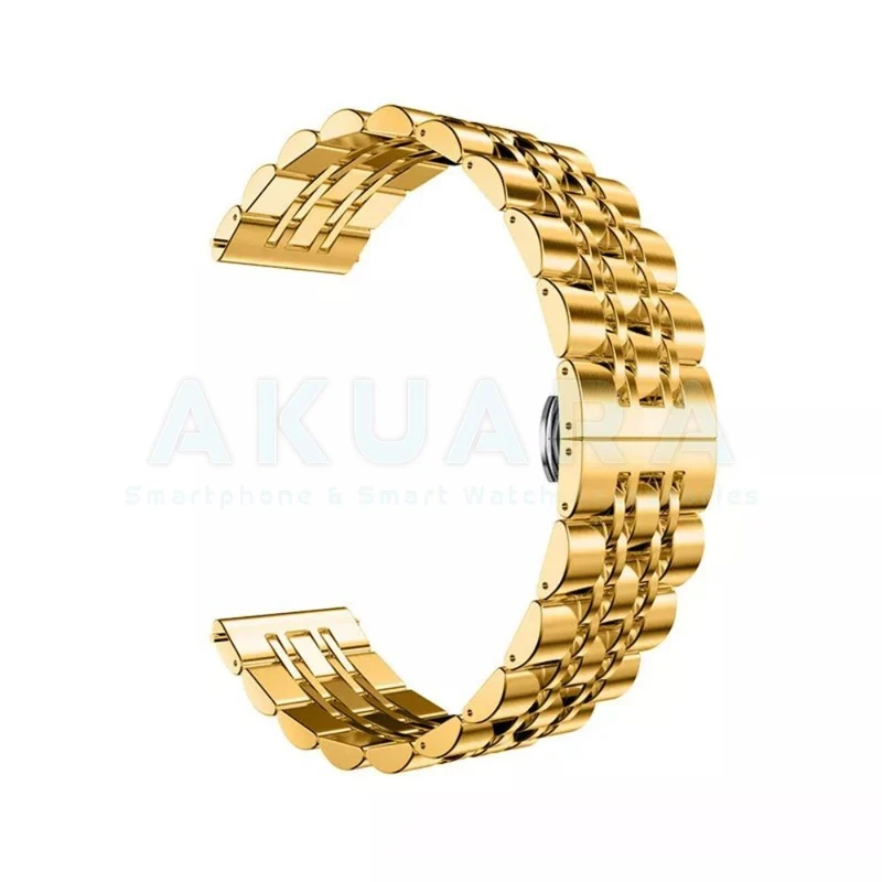 بند آکوآرا مدل 7Bead AK مناسب برای ساعت هوشمند گلوریمی M2 Max LTD سایز 22mm