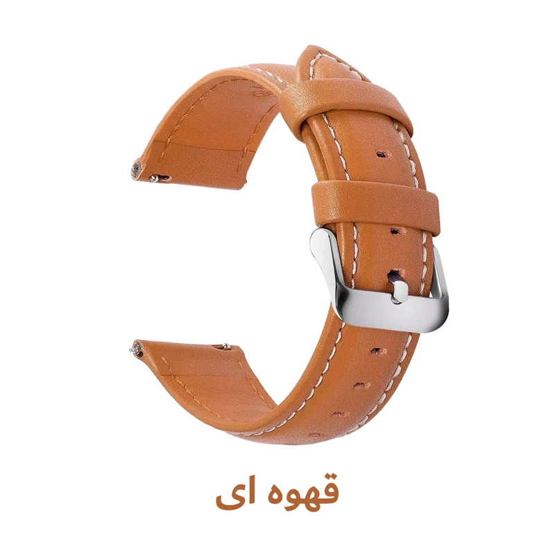 بند هاپلایت مدل Simple Leather HL TW مناسب برای ساعت هوشمند آمیزفیت GTR 2 / GTR 2E / Stratos / Pop 3R