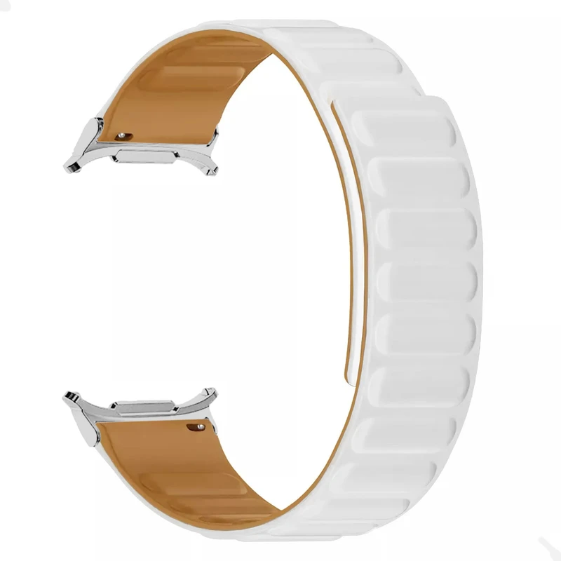 بند هاپلایت مدل Magnetic LP Silver HL مناسب برای ساعت هوشمند سامسونگ Galaxy Watch 7 Ultra 47mm