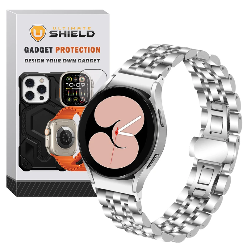 بند آلتیمیت شیلد مدل 7Row BTN مناسب برای ساعت هوشمند سامسونگ Galaxy Watch 4/5/6/7/FE 40/43/44/46/47mm