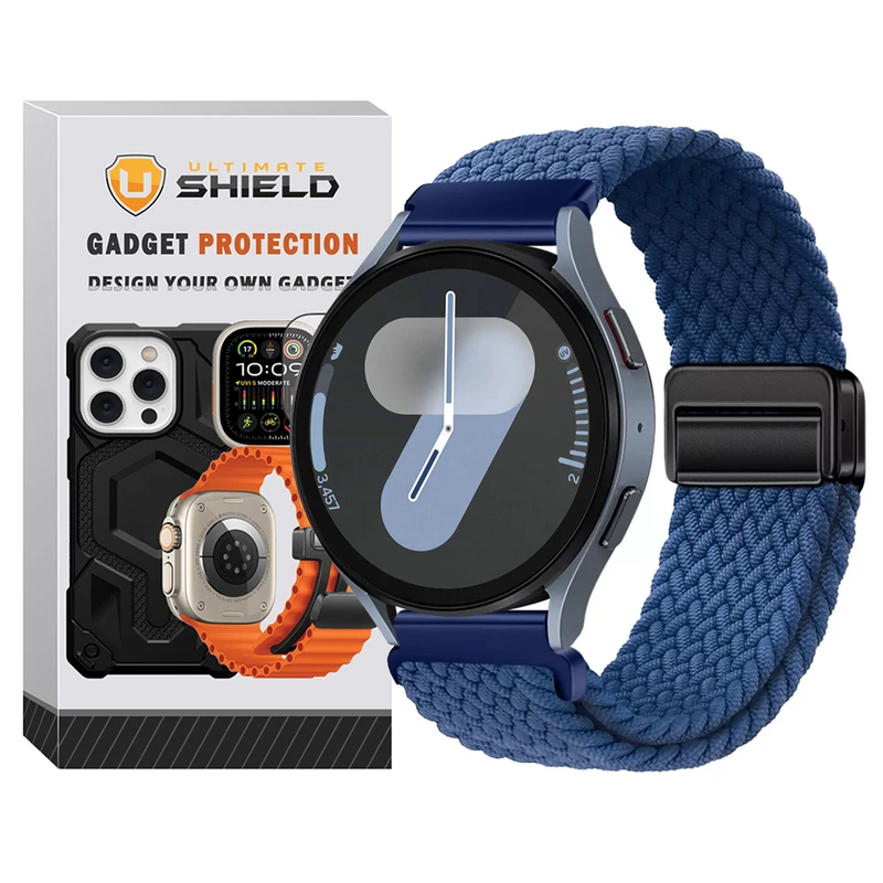 بند آلتیمیت شیلد مدل Braided Magsolo مناسب برای ساعت هوشمند سامسونگ Galaxy Watch 7 44mm