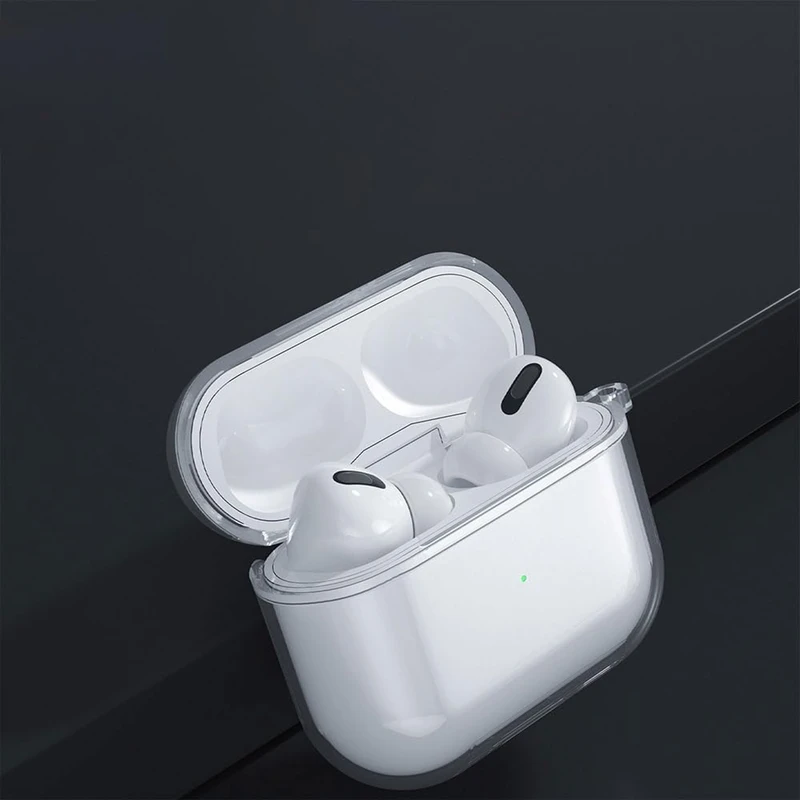 کاور هاپلایت مدل Clear Transparent HL مناسب برای کیس اپل AirPods 4