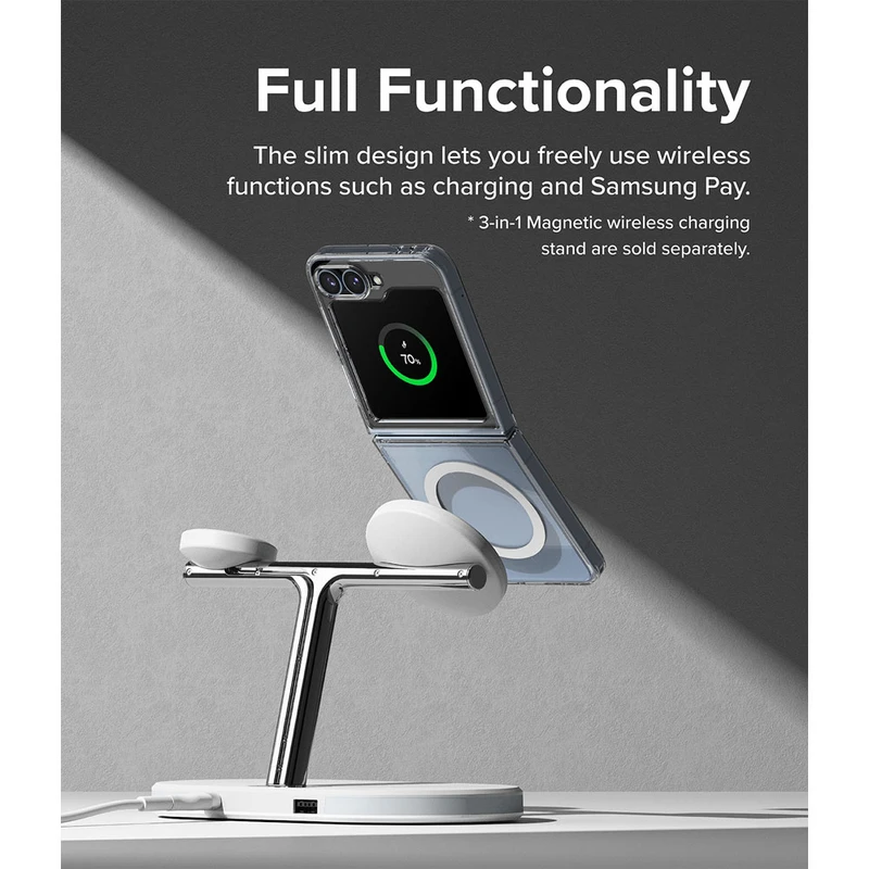 کاور آکوآرا مدل MagSafe مناسب برای گوشی موبایل سامسونگ Galaxy Z Flip 6