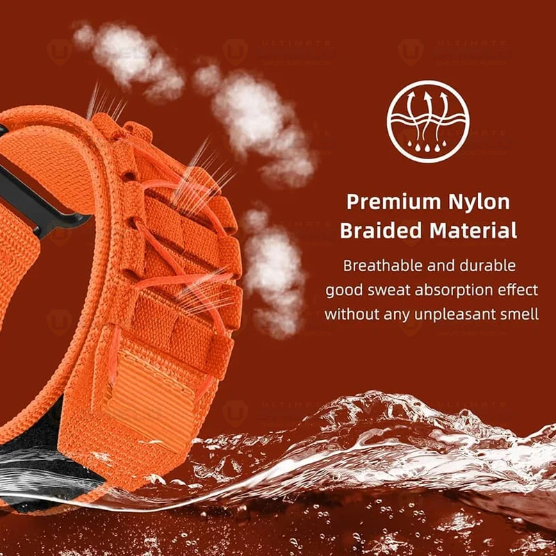 بند آلتیمیت شیلد مدل Nylon Cross مناسب برای اپل واچ 44 میلی متری سری SE