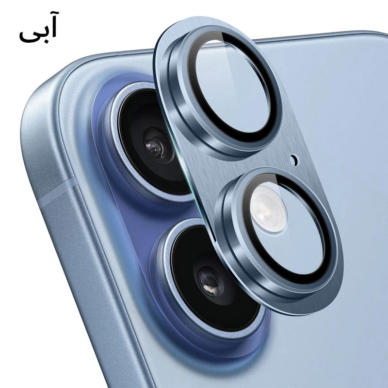 محافظ لنز دوربین فلزی آکوآرا مدل All-Round Protection مناسب برای گوشی موبایل اپل iPhone 17